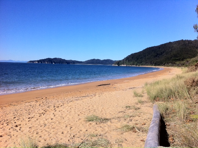 18 May 2011 à 11h22 - Sur une des plages du parc Abel Tasman.